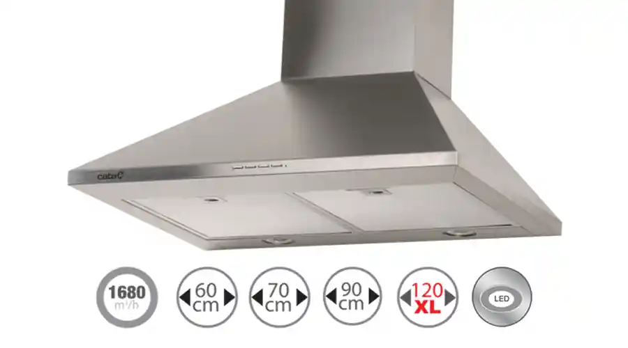 Cata BETA 700/D LED fali páraelszívó 70 cm, inox, 02093303Cata Ajánlat