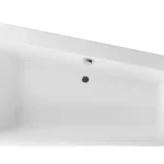 Kiárusítás Excellent Sfera 170x100 cm-es aszimmetrikus kád kádlábbal, jobbosExcellent