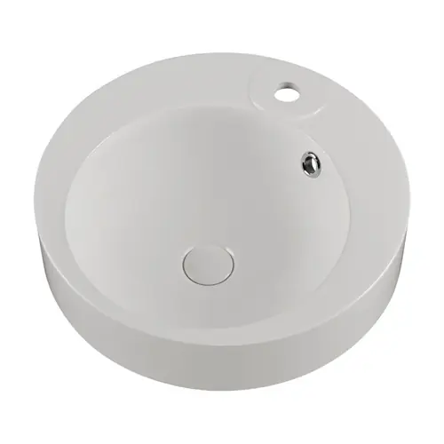 Marmy DYLAN 47 cm ráültethető öntöttmárvány mosdó, fehér 80 6616 05 11 10 (K)Marmy Outlet