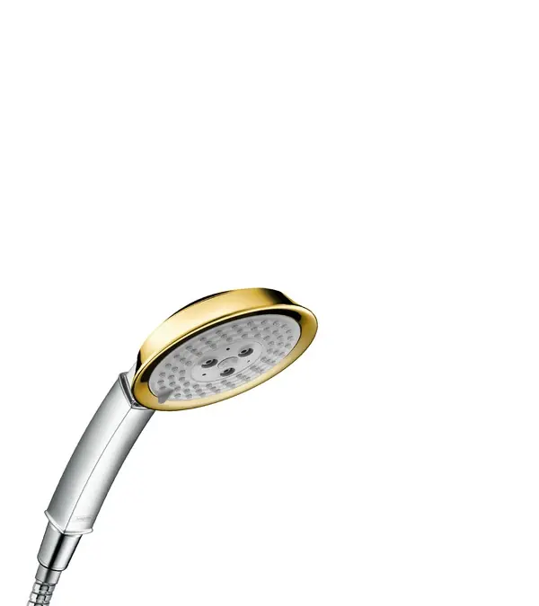 Hansgrohe Raindance Classic 100 Air 3jet kézizuhany, króm/arany hatású 28548 090 (28548090)Hansgrohe Kiárusítás