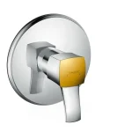 Hansgrohe Metropol Classic egykaros falsík alatti zuhanycsaptelep színkészlet króm/arany hatású 31365 090 (31365090)Hansgrohe Outlet