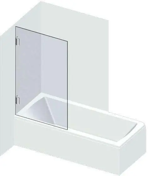 Akció Varioglass Globus 601 70x150 cm-es kádparaván (70x150 cm, savmart üveg)Varioglass
