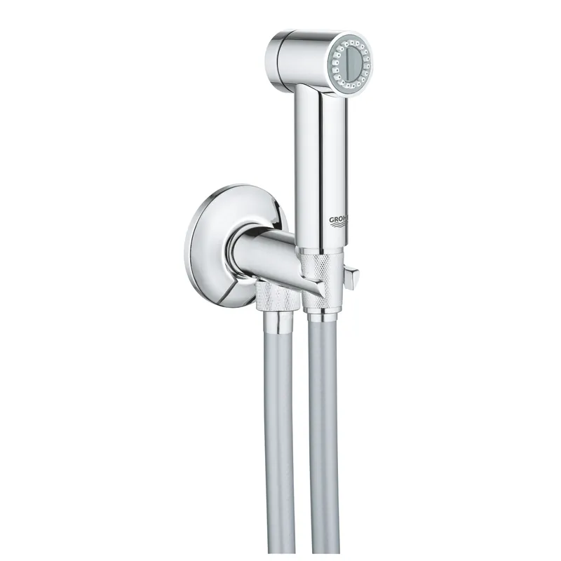 Akciós ár Grohe Sena Trigger Spray 1 funkciós zuhanyszett önzáró sarokszeleppel, króm 26332000Grohe
