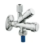 Szezonális akció Grohe Eggemann eredeti WAS® kombinált sarokszelep 3/8", 41070 000 (41070000)Grohe