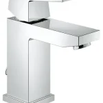 Expressz kézbesítés Grohe Eurocube egykaros mosdócsaptelep S-méret, cold start, behúzható lánccal 23391 00E (2339100E)Grohe