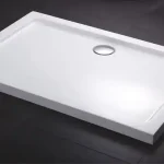 Szezonális akció Leziter Modena Slim aszimmetrikus szögletes akril zuhanytálca, Méret: 80x100 cmLeziter