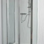 Biztonságos fizetés Arttec Mary falsíkra szerelhető harmónika ajtós zuhanykabin, Méret: 90-95x90x195 cmArttec