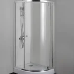 Bestseller Sanotechnik íves aszimmetrikus zuhanykabin zuhanytálcával T790C+P79RSanotechnik
