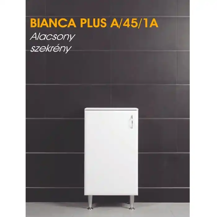 Outlet Vertex Julia 45 alacsony állószekrény szennyestartóvalVertex