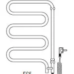 Legnépszerűbb RADECO ES5 ELEKTROMOS CSŐRADIÁTOR 750X450 mm, fehérRadeco
