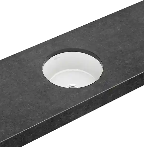 Villeroy & Boch Architectura 34 cm alulról beépíthető mosdó, túlfolyó nélkül CeramicPlus felülettel 4175 41 R1 (417541R1)Villeroy & Boch Olcsóbb
