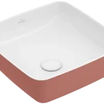 Rendeld meg most Villeroy & Boch Artis 41x41 cm ráültethető mosdó Rose 4178 41 BCT2 (417841BCT2)Villeroy & Boch