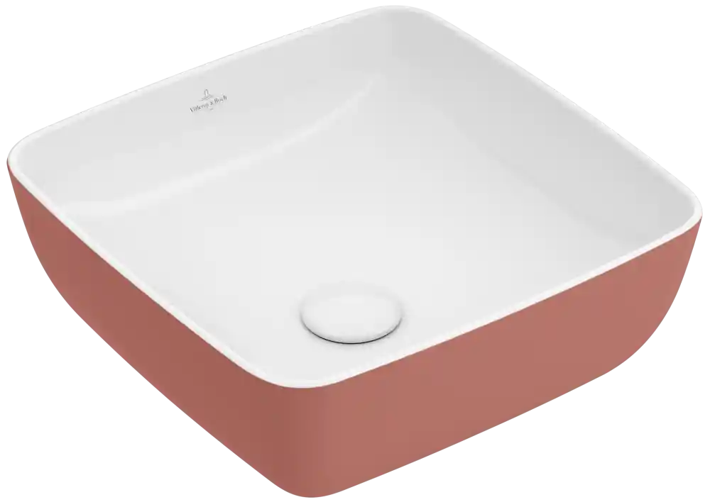 Rendeld meg most Villeroy & Boch Artis 41x41 cm ráültethető mosdó Rose 4178 41 BCT2 (417841BCT2)Villeroy & Boch