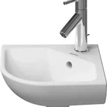 Biztonságos fizetés Duravit ME by Starck 43x38 cm sarokkézmosó 0722430000Duravit