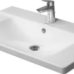 Duravit P3 Comforts 85x49,5 cm bútorral aláépíthető mosdó 2332850000Duravit Korlátozott ajánlat