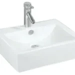 Utolsó esély Sanotechnik síklapos ráépíthető szögletes mosdó K2252Sanotechnik