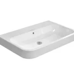 Expressz kézbesítés Duravit Happy D.2 80x50,5 cm bútorral aláépíthető mosdó csaplyuk nélkül 2318800060Duravit