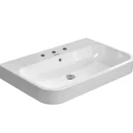 Duravit Happy D.2 65x50,5 cm bútorral aláépíthető mosdó csiszolt csaplyuk nélkül 2318650028Duravit Különleges ajánlat