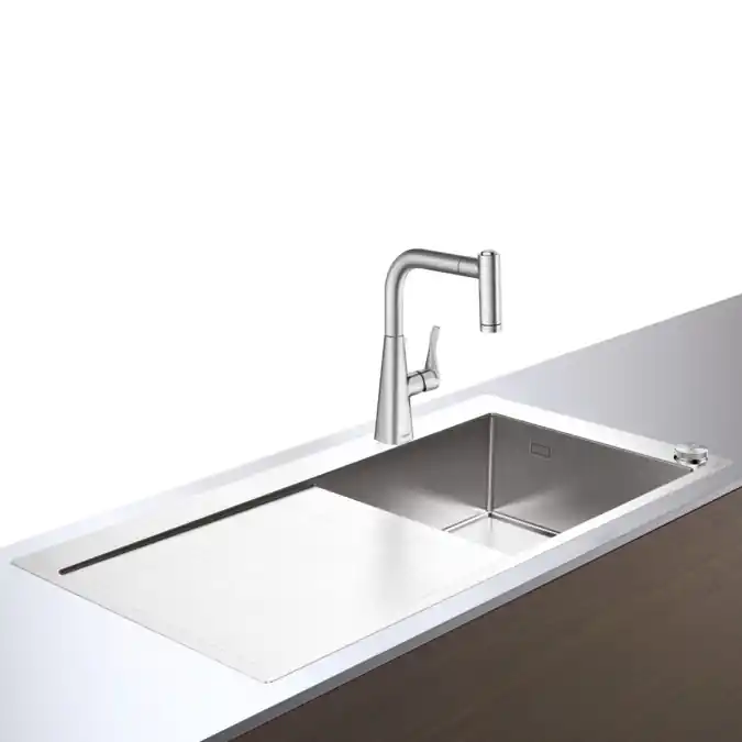 Hansgrohe C71-F450-02 Select mosogató-csaptelep kombináció 450; 43208800Hansgrohe Szuper ajánlat