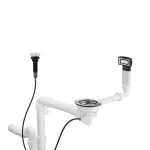 Expressz kézbesítés Hansgrohe D11-11 automata le- és túlfolyó szett 450; 43930000Hansgrohe