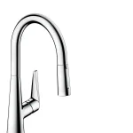 Hansgrohe M5116-H200 egykaros konyhai csaptelep 200 kihúzható zuhanyfejjel, króm 73851000Hansgrohe Legjobb ár
