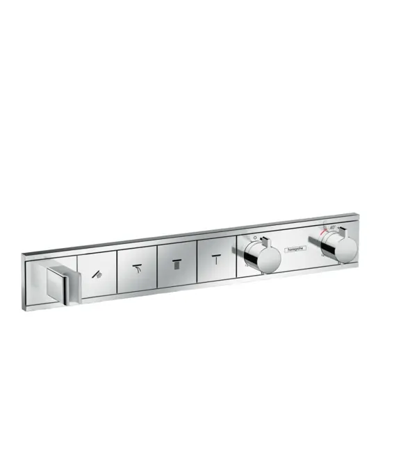 Hansgrohe RainSelect zuhanycsaptelep színkészlet 4 fogyasztóhoz, falsík alatti szereléshez, króm 15357000Hansgrohe Vedd meg online