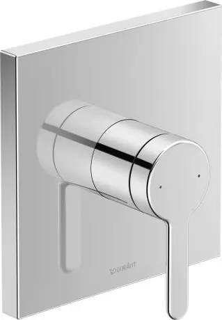 Duravit C.1 egykaros zuhanycsaptelep, falsík alatti szereléshez C14210009010Duravit Csak ma