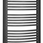 Azonnali szállítás Sapho EGEON 595x1742mm fürdőszobai radiátor, antracit EG617A (K)Sapho