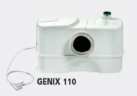 DAB GENIX 110 szennyvíz átemelő szivattyú, 230V, 1WC + 1 csatlakozás (DAB_60165319)Dab Prémium