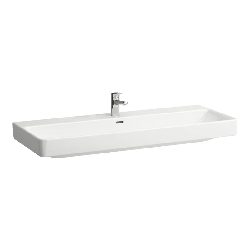 Újdonság Laufen Pro S 120x46 cm mosdó csaplyuk nélkül H8149650001091 (8.1496.5.000.109.1)Laufen