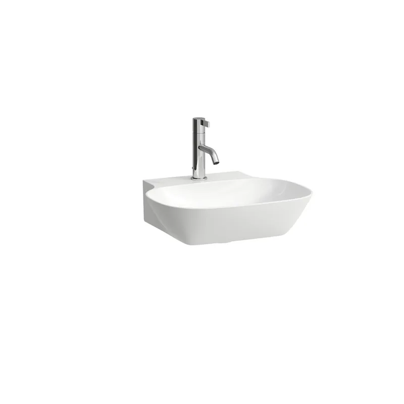 Korlátozott ajánlat Laufen INO 45x41 cm kézmosó túlfolyó nélkül H8153010001111 (8.1530.1.000.111.1)Laufen