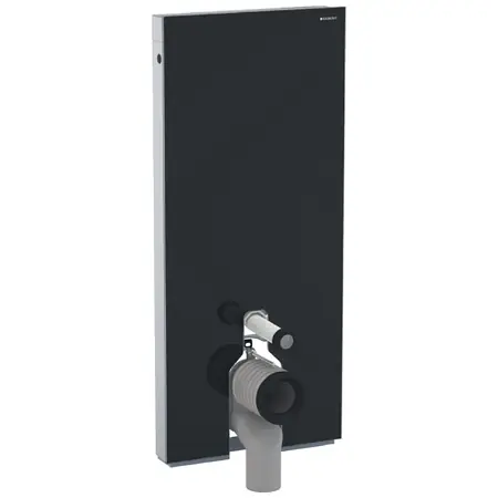 Geberit Monolith szanitermodul talpon álló WC-hez, 114 cm, fekete üveg 131.033.SJ.5Geberit Szezonális akció