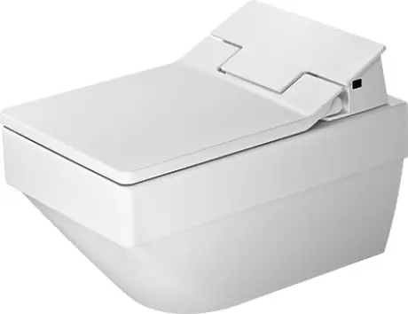 Vásárlói kedvenc Duravit Vero Air öblítőperem nélküli Duravit Rimless® fali WC Sensowashoz HygieneGlaze felület 2525592000Duravit