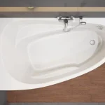 Cersanit Joanna New 150x95 cm aszimmetrikus kád, balos S301-167Cersanit Olcsó
