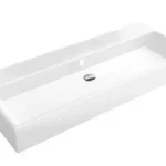 Villeroy & Boch Memento 120x47 cm mosdó csaplyuk és túlfolyó nélkül CeramicPlus felülettel 5133C3R1 (5133 C3 R1)Villeroy & Boch Olcsó