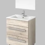 Olcsóbb Tboss Solo Premium komplett fürdőszoba bútor 60 cm-es, fehérTboss