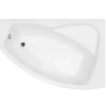 Gyors kiszállítás Besco RIMA 170x110 cm jobbos aszimmetrikus kád, fehér WAR-170-NPBesco