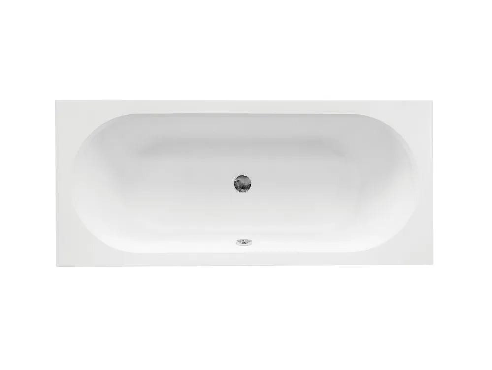 Azonnali szállítás Besco VITAE 150x75 cm egyenes kád, fehér WAV-150-PKBesco