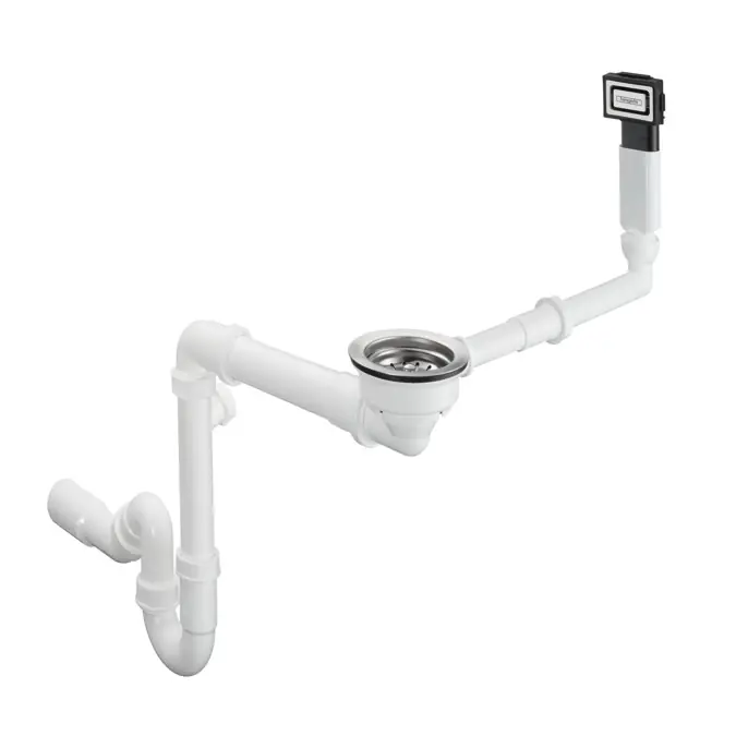 Hansgrohe D16-10 manuális le- és túlfolyógarnitúra egymedencés gránit mosogatóhoz 43927000Hansgrohe Biztonságos vásárlás