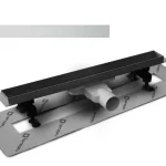 Radaway SLIM 95 cm-es rozsdamentes zuhanyfolyóka Steel ráccsal 5L095S + 5R095SSRadaway Legjobb ár