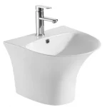Újdonság Wellis Violet 47,5×45,6×37 cm fali mosdó, WF00050Wellis
