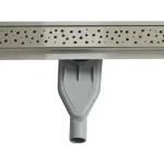 Expressz kézbesítés Wellis Dots W-Drain prémium rozsdamentes acél zuhanyfolyóka szett, 800 mm WE00091Wellis