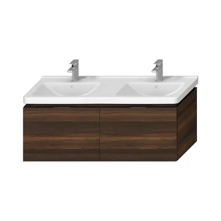 Jika Cubito Pure alsószekrény a 130 cm-es mosdóhoz, sötét fenyő H40J4274014611Jika Rendeld meg most
