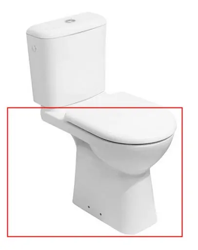 Rendeld meg most Jika Olymp magasított monoblokkos wc csésze, hátsó kifolyású H8236180000001Jika