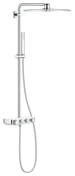 GROHE Euphoria SmartControl 310 Cube Duo termosztátos zuhanyrendszer, fehér színű csaptelep felső 26508LS0Grohe Vedd meg online