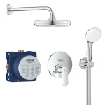 Grohe Eurosmart Cosmopolitan Tempesta 210 falsík alatti zuhanyszett 25219001 (K)Grohe Outlet
