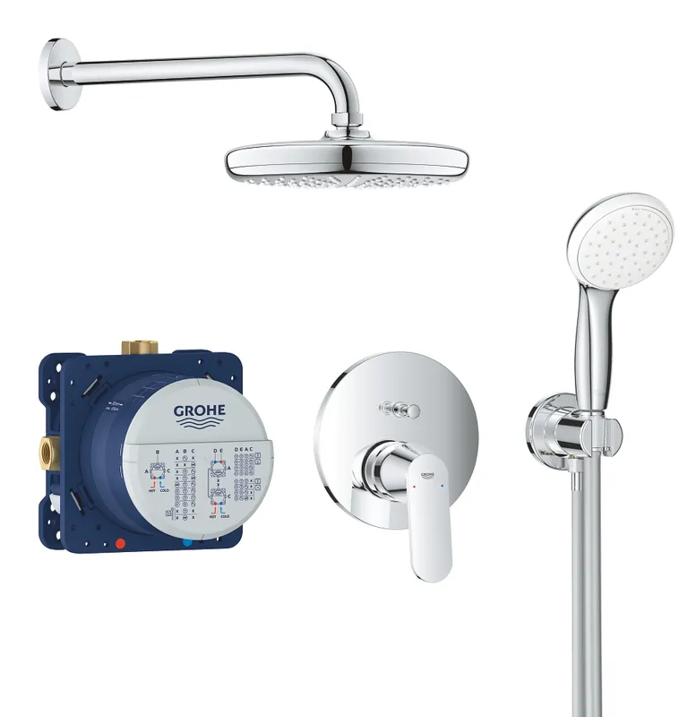 Grohe Eurosmart Cosmopolitan Tempesta 210 falsík alatti zuhanyszett 25219001 (K)Grohe Outlet
