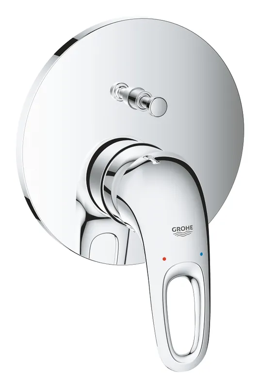 Grohe Eurostyle egykaros falba épített zuhanycsaptelep, 2 fogyasztóhoz, króm 24049003Grohe Rendeld meg most