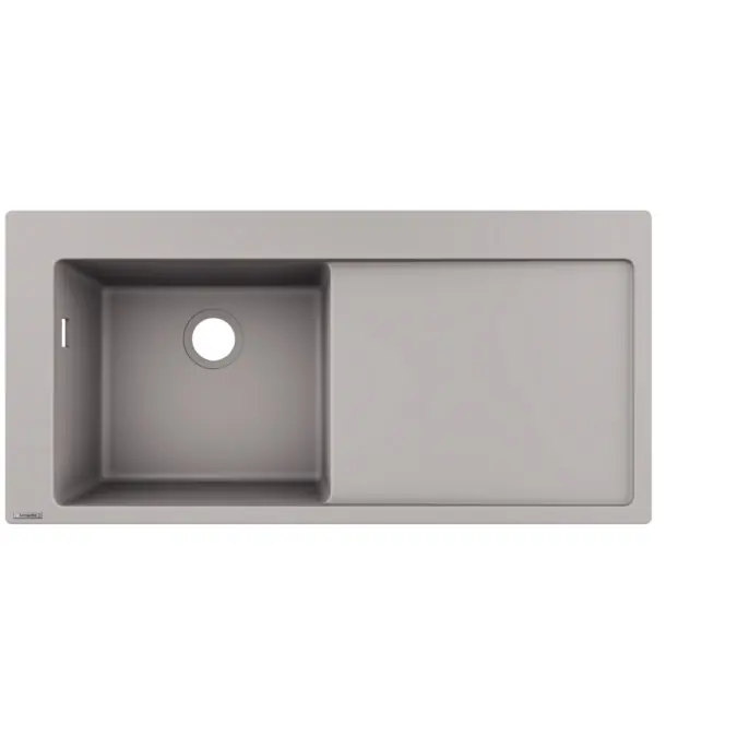 Vásárlói kedvenc Hansgrohe S5110-F450 beépített mosogató 450, betonszürke 43330380Hansgrohe