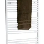 AQUALINE Fürdőszobai radiátor, 750x1322mm, 878W, íves fehér ILO37EAqualine Árcsökkenés